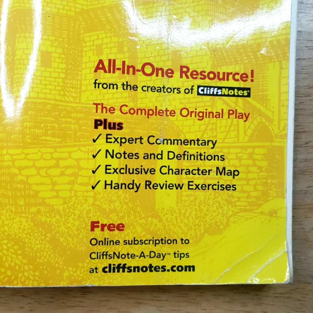 Cliffs Complete: Shakespeare's Hamlet , Cliffs Notes Resource / Study Gu… - Picture 4 of 5